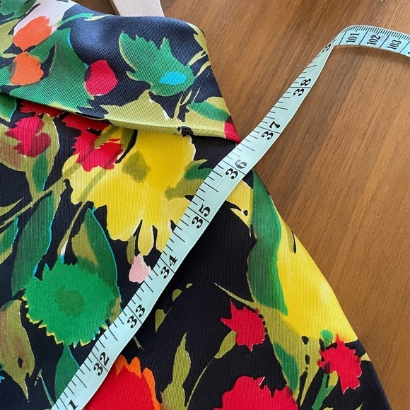 Vintage 40s/50s Mitzi Morgan Floral Dress - Picture 9 of 16